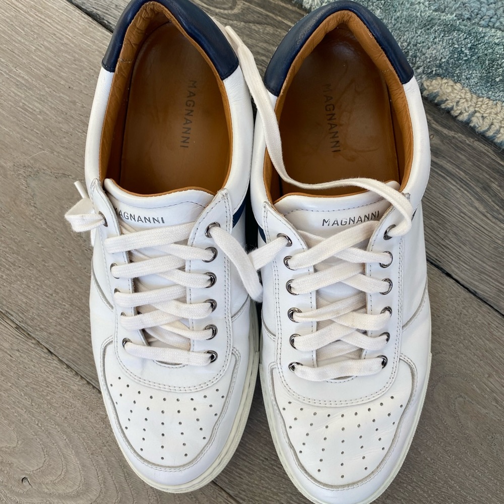 Magnanni White Casual Men’s Shoe